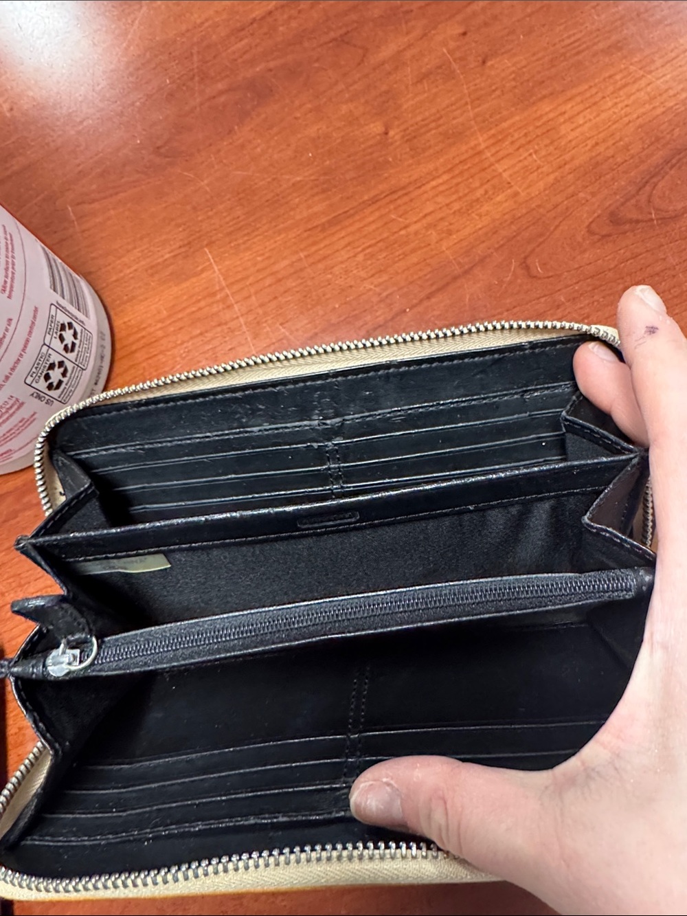 Coach patent leather wallet - Picture 2 of 2